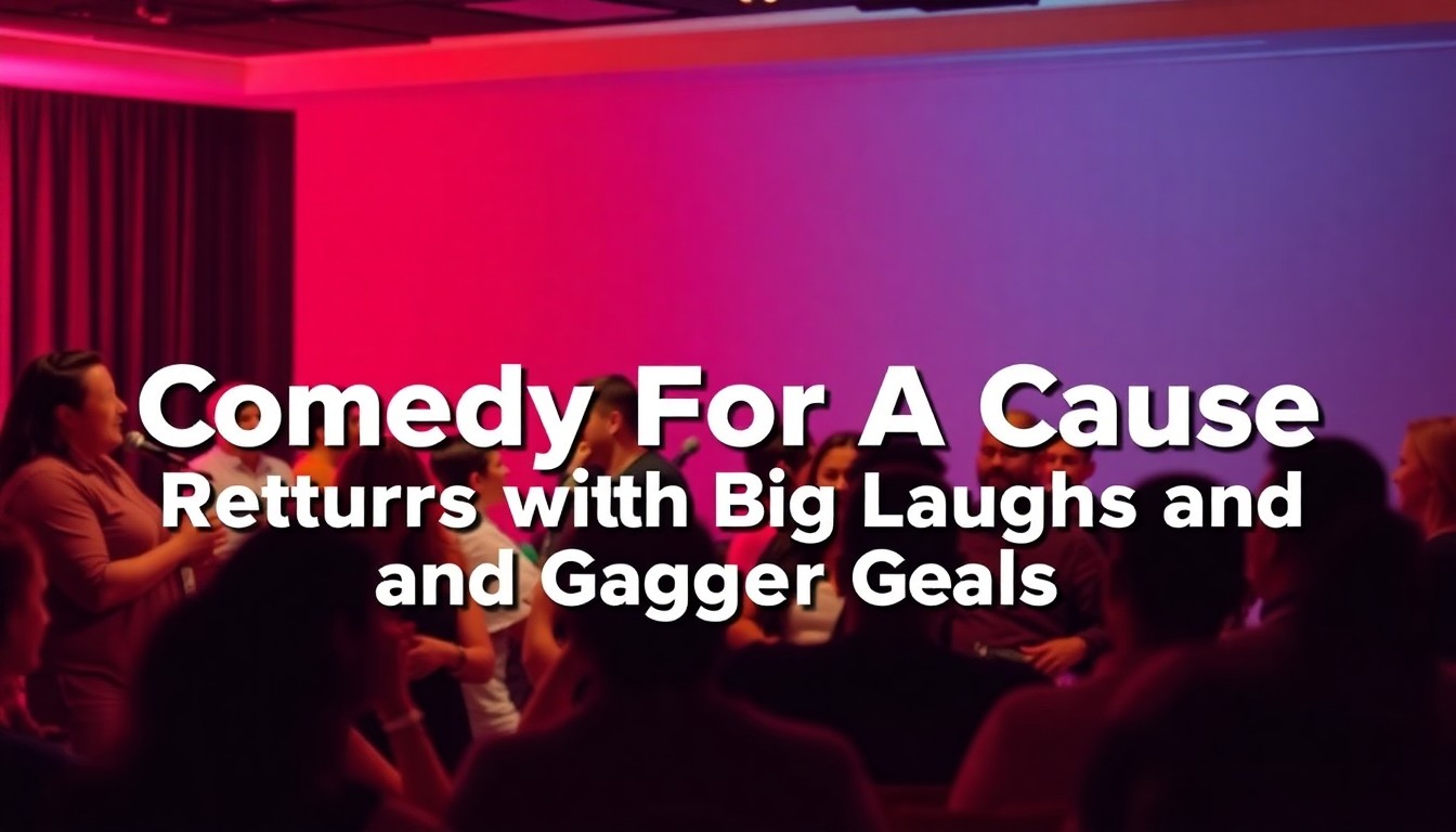 Huntsville's Comedy For A Cause Returns with Big Laughs and Bigger Goals