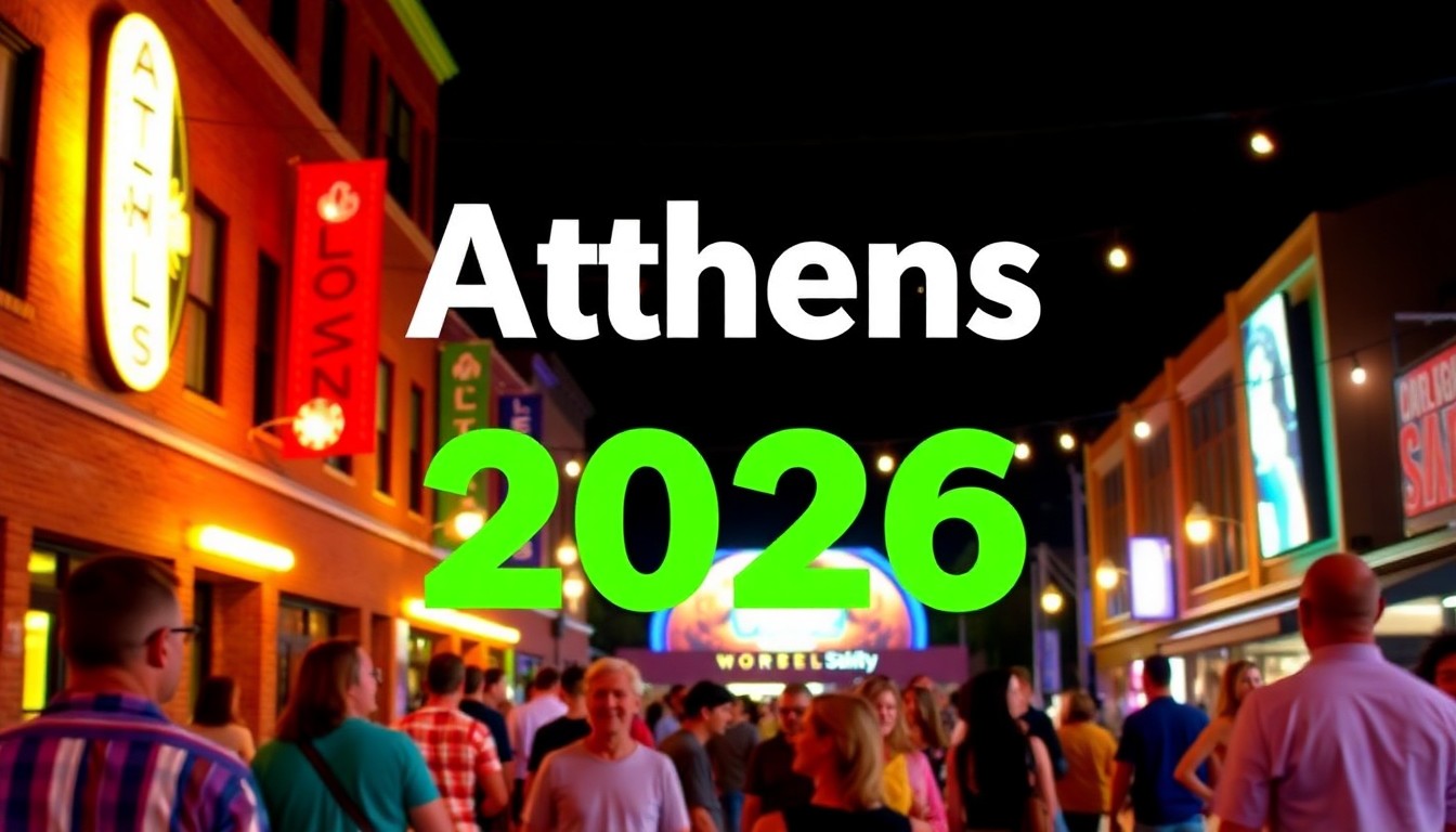 Downtown Athens Is About to Get Loud — Here’s Your 2026 Event Lineup
