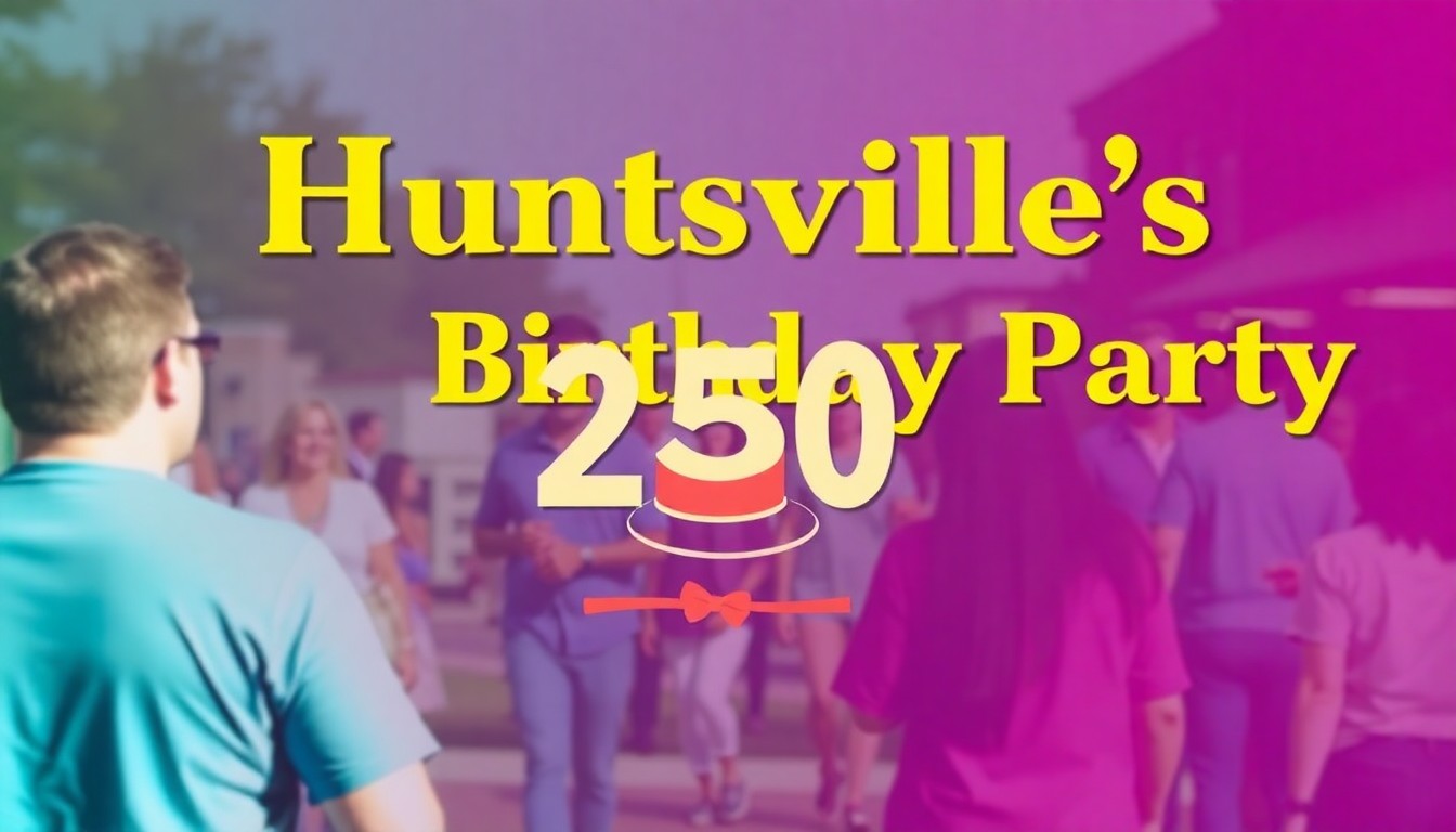 Huntsville’s 250th Birthday Party Just Got a Website — Here’s What We Know