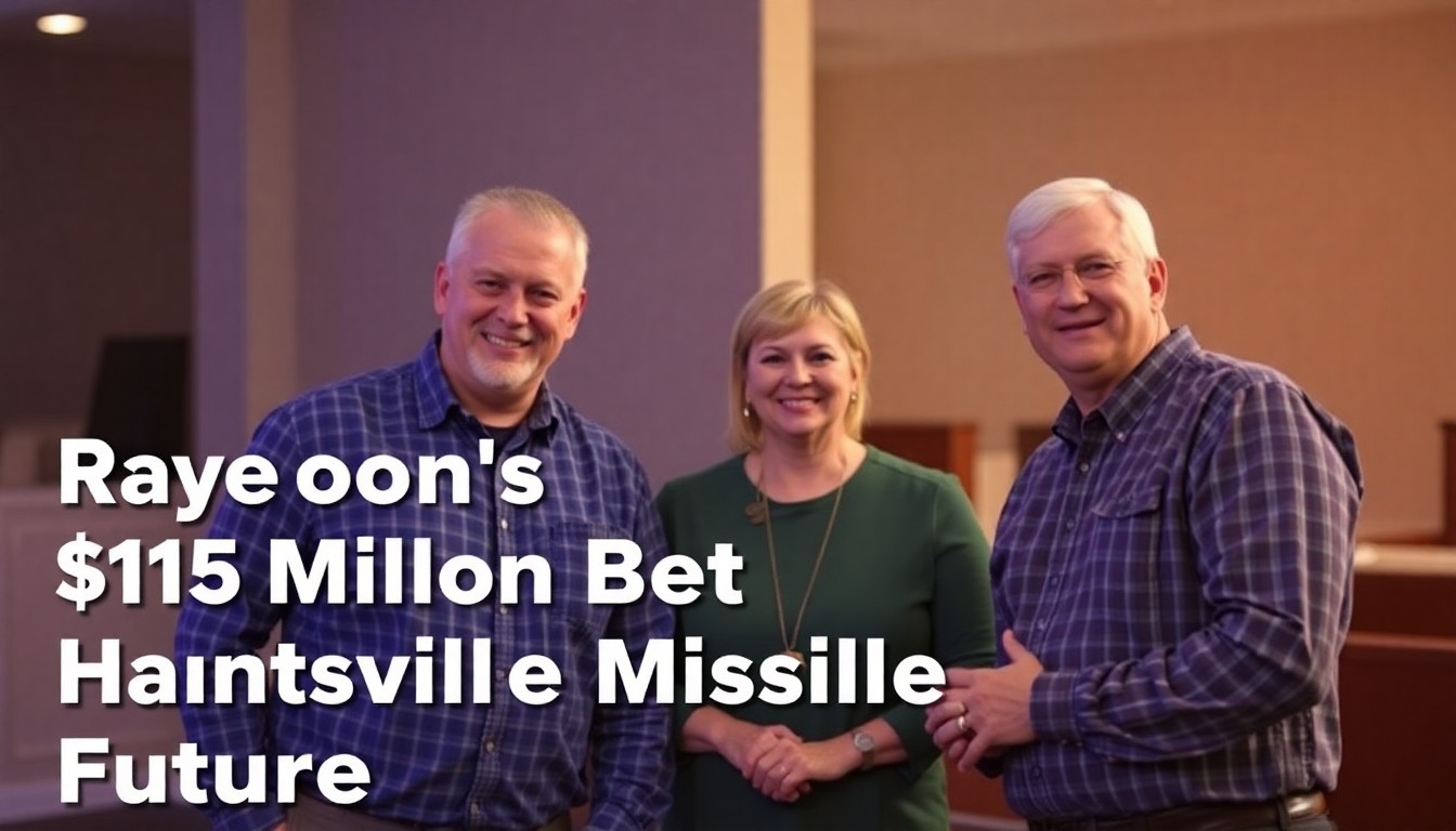 Raytheon's $115 Million Bet on Huntsville's Missile Future